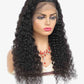 20” 13x4“ Lace Front Wigs Human Hair Curly Natural Color 150% Density