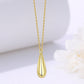 18K Gold-Plated Pendant Necklace
