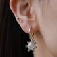 Rhinestone Decor Drop Earrings