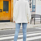 Round Neck  Long Sleeve Sweater