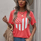 Stars and Stripes Graphic Tee Shirt