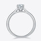 Moissanite 925 Sterling Silver Solitaire Ring