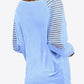 V-Neck Long Raglan Sleeve Top