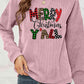 MERRY CHRISTMAS Y'ALL Graphic Sweatshirt