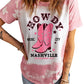 Cowboy Boots Graphic Short Sleeve Tee
