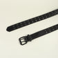 Grommet PU Leather Belt