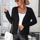 Open Front Long Sleeve Cardigan