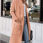 Open Front Dropped Shoulder Outerwear