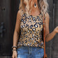 Leopard Round Neck Tank