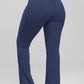 Ruched High Waist Bootcut Active Pants