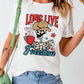 LONG LIVE FREEDOM Graphic Short Sleeve Tee