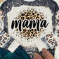 MAMA Leopard Round Neck Sweatshirt