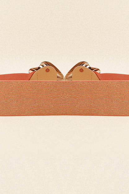 Zinc Alloy Buckle Elastic Belt