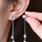 2.6 Carat Moissanite 925 Sterling Silver Earrings