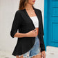 Half Sleeve Open Front Cardigan