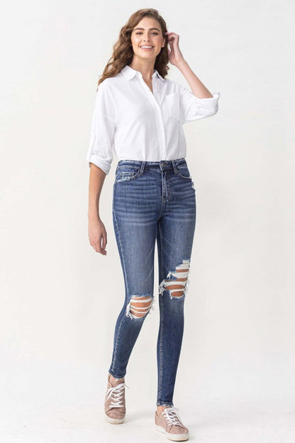 Lovervet Hayden Full Size High Rise Skinny Jeans