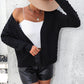 Open Front Long Sleeve Cardigan