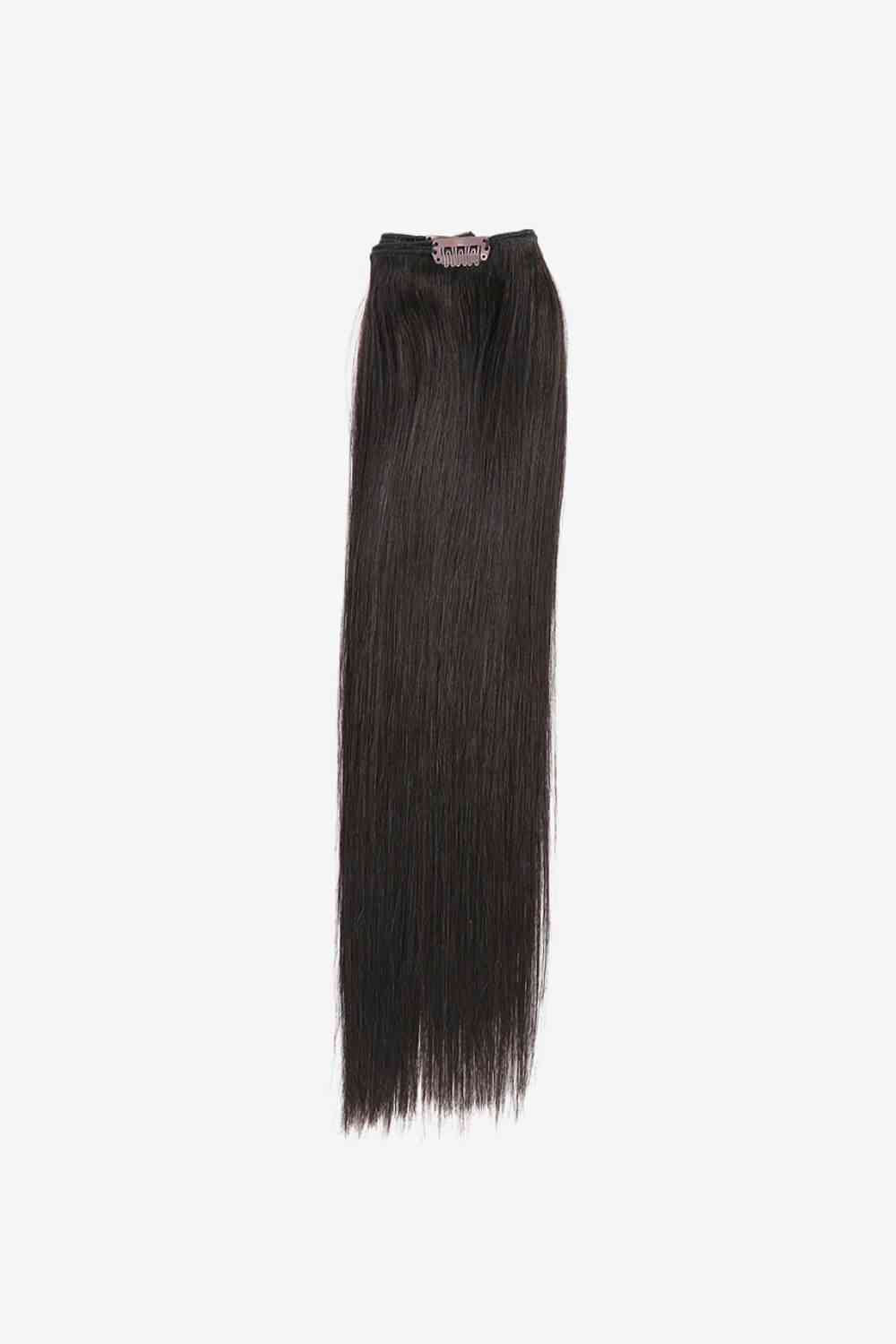 18" 120g Clip-In Hair Extensions Indian Human Hair