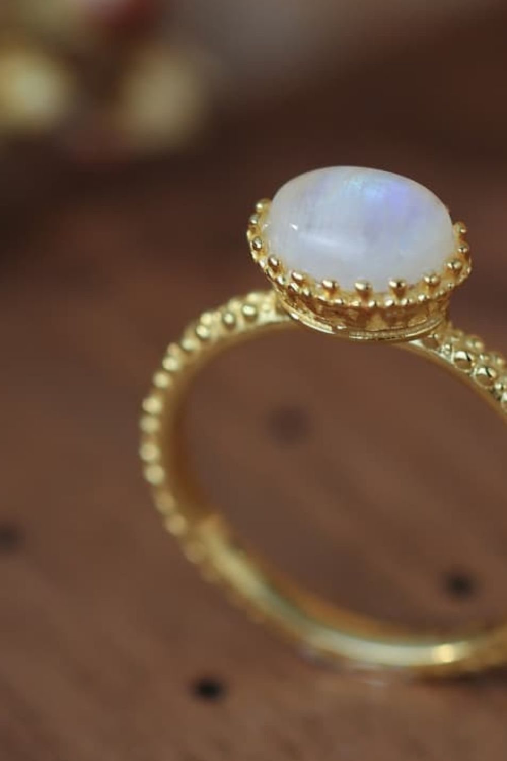 Moonstone 925 Sterling Silver Ring