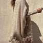 Fringe Detail Long Sleeve Sweater with Pockets