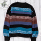 Cozy For Keeps Color Block Drop Shoulder Sweater