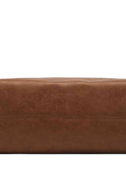 Large PU Leather Crossbody Bag