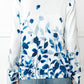Floral Button Front Round Neck Cardigan