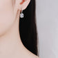 Moissanite 925 Sterling Silver Drop Earrings
