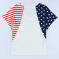Stars and Stripes V-Neck Tee Shirt