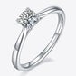 Moissanite 925 Sterling Silver Solitaire Ring