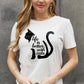 LIFE IS BETTER WITH CATS Graphic Cotton Tee